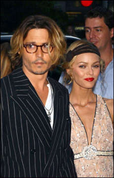 Johnny Depp e Vanessa Paradis. by Campania sposi